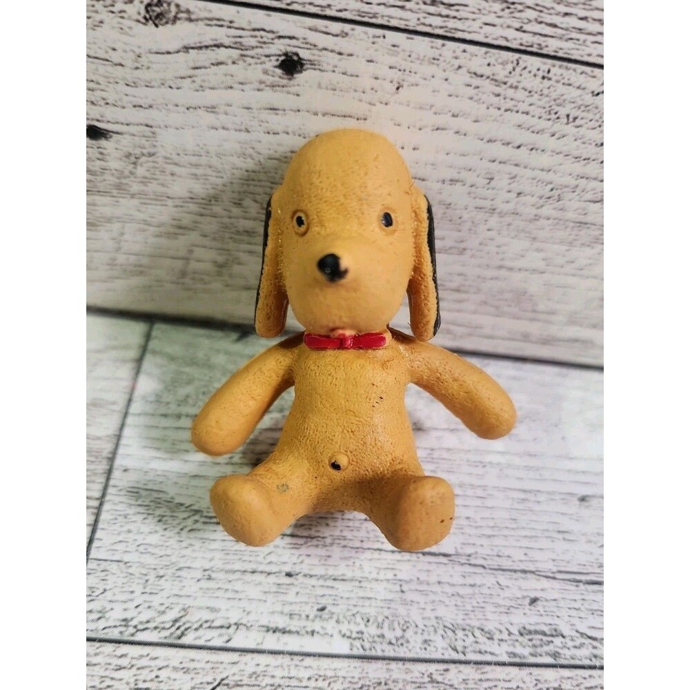 Vintage Animal Fair Henry TM Dog 2" Rubber Toy Figurine Collectible RARE
